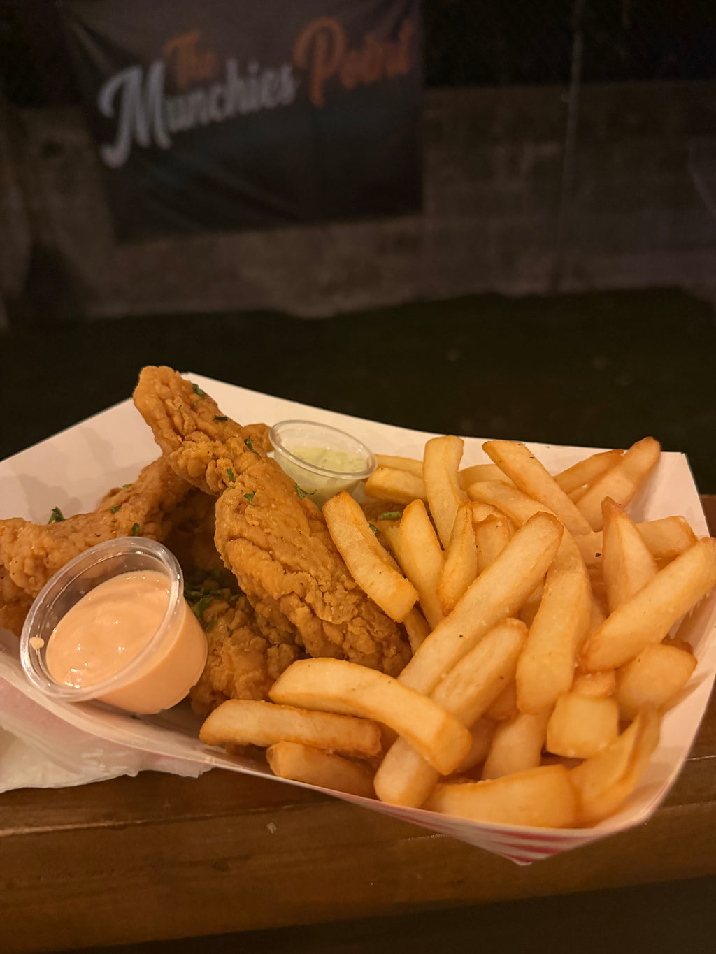 Chicken & Fries 🍗 🥞