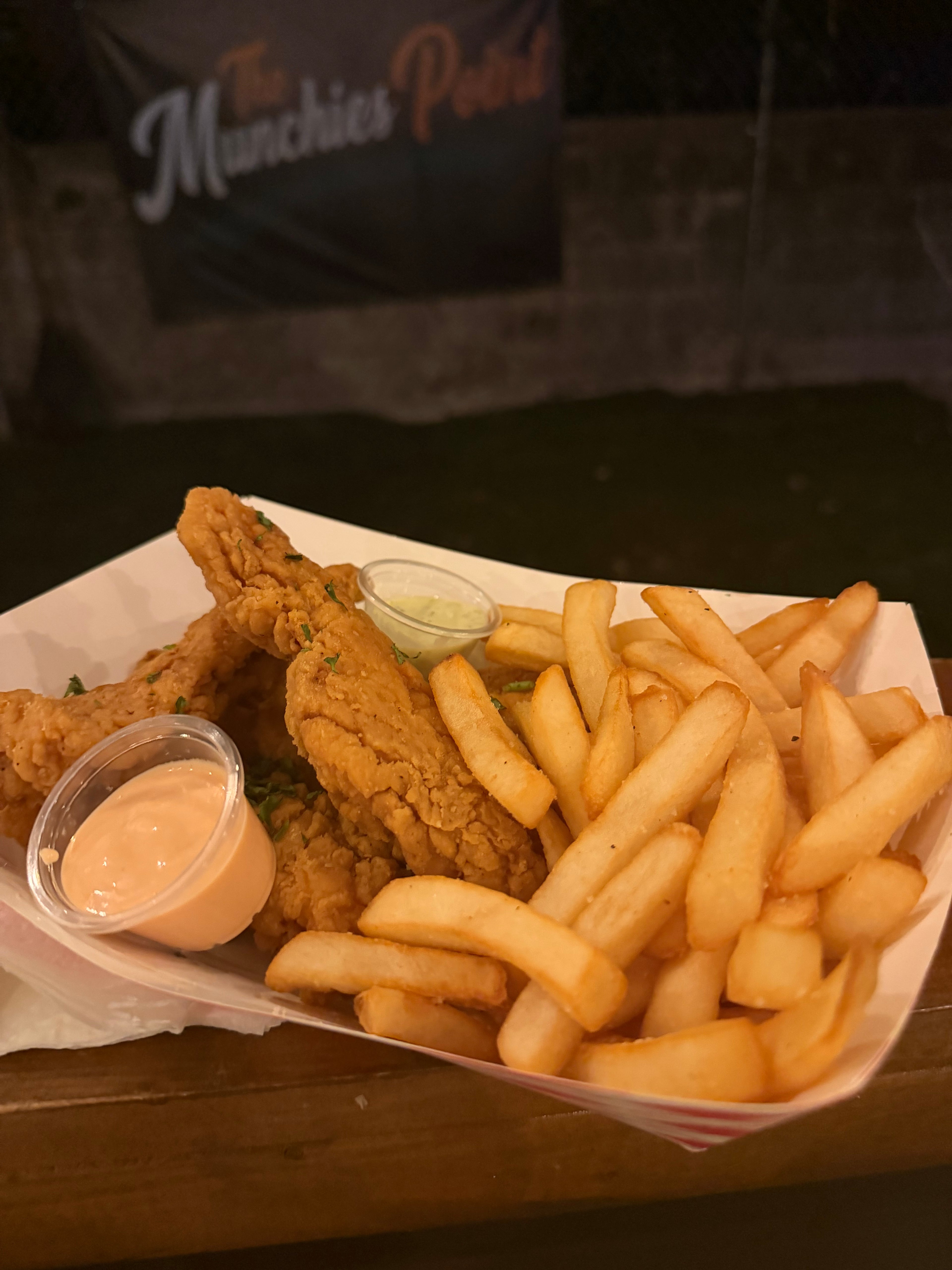 Chicken & Fries 🍗 🥞