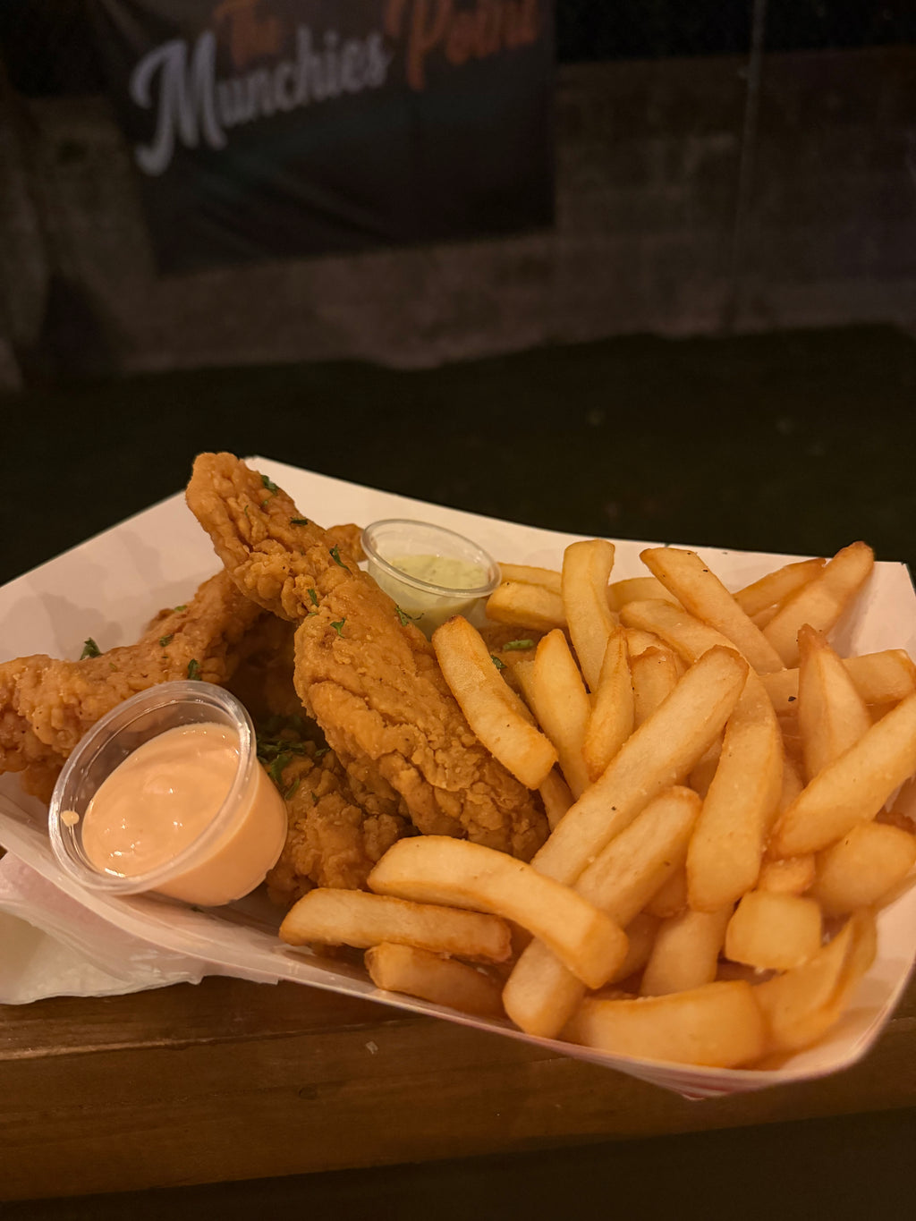 Chicken & Fries 🍗 🥞