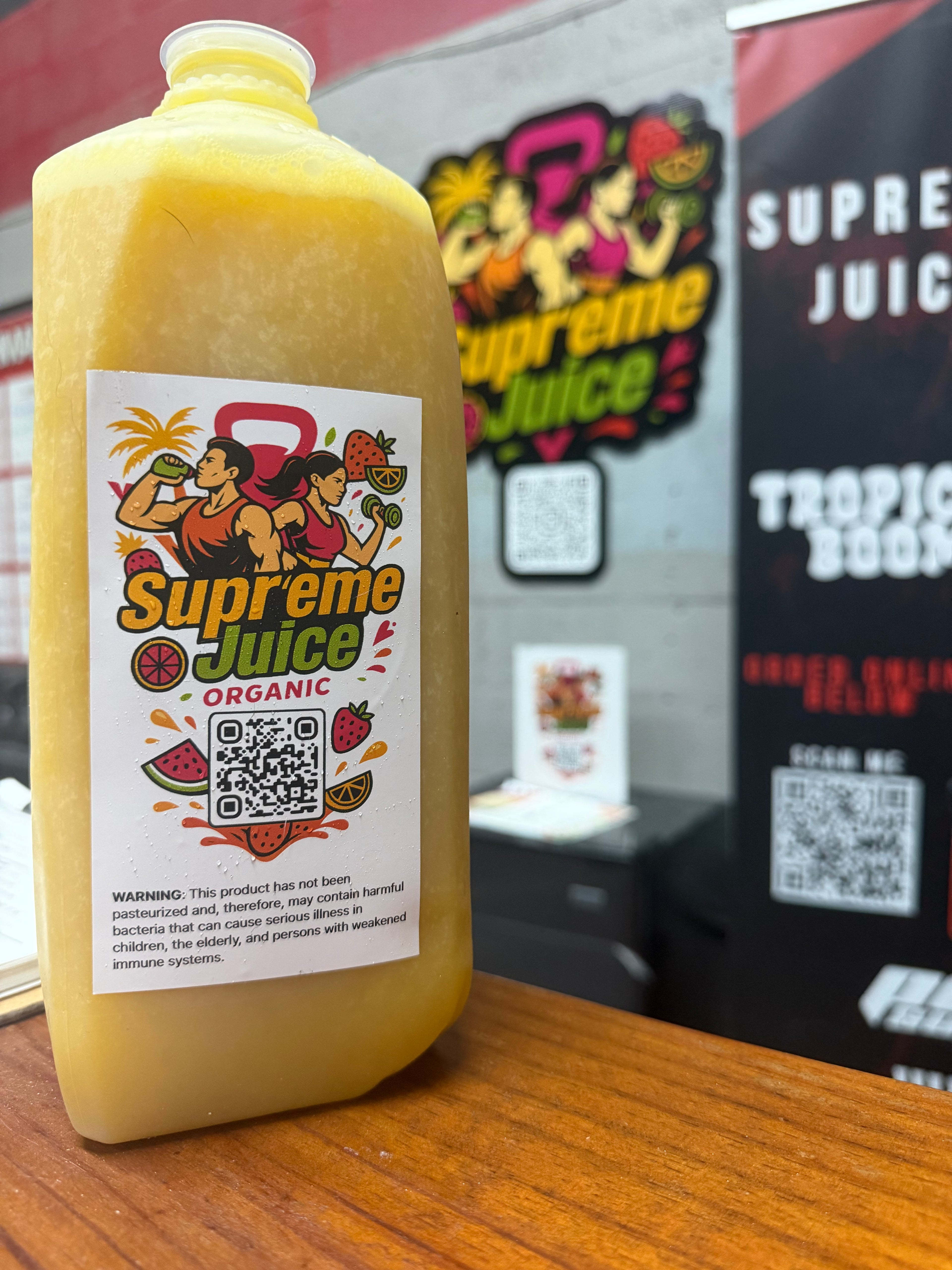 Signature Juices 1/2 Gallon Bottles