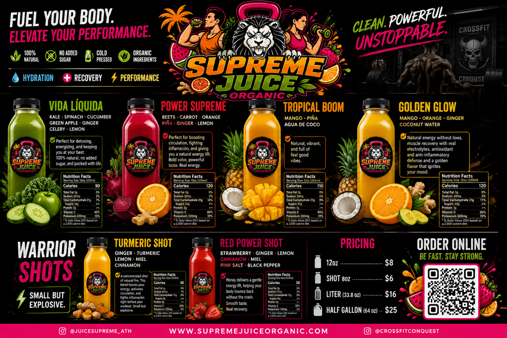 Signature Juices 1/2 Gallon Bottles