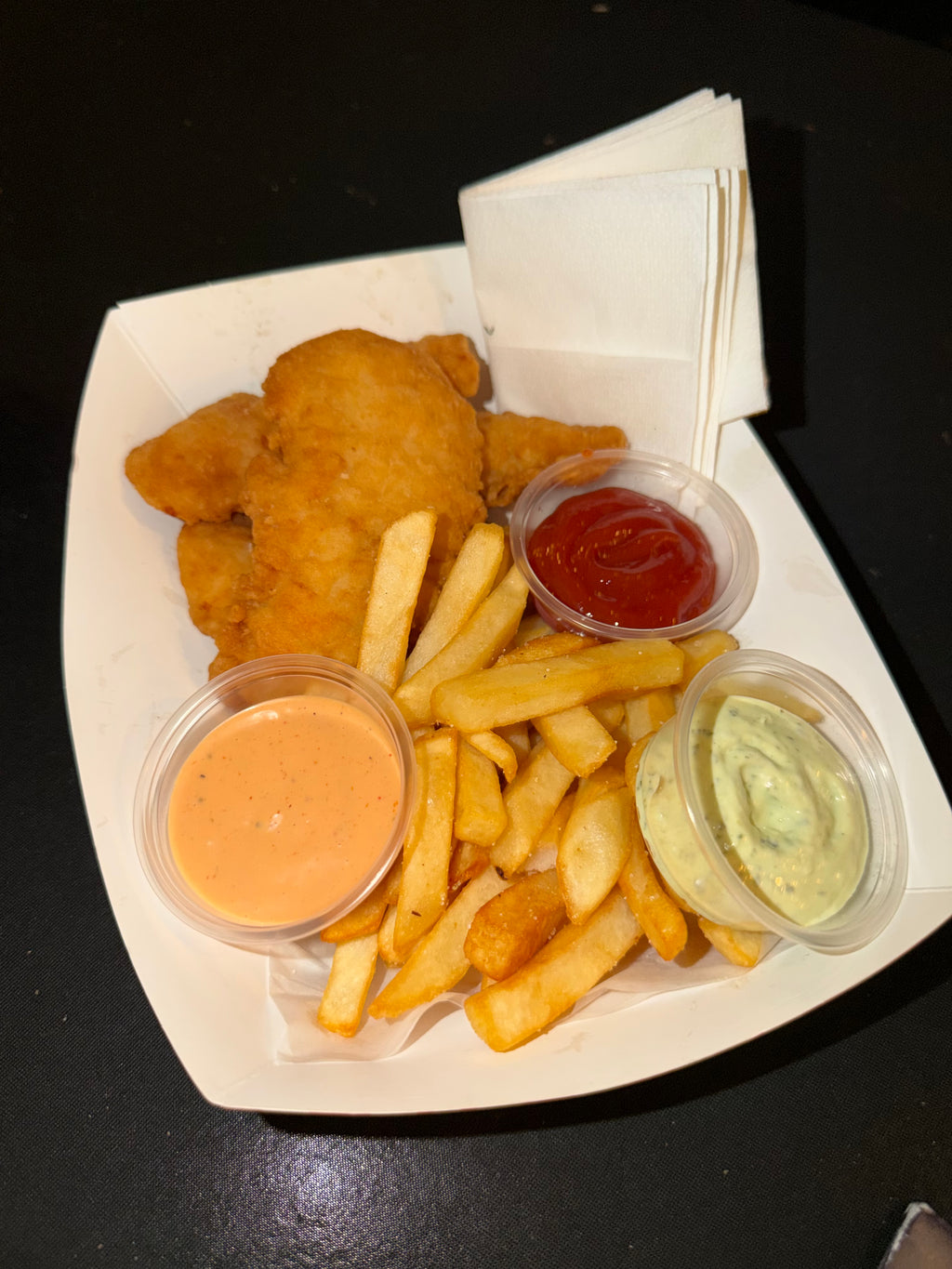 Chicken & Fries 🍗 🥞