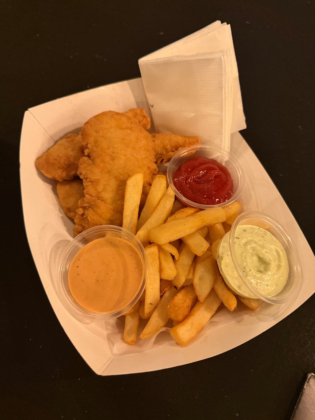 Chicken & Fries 🍗 🥞
