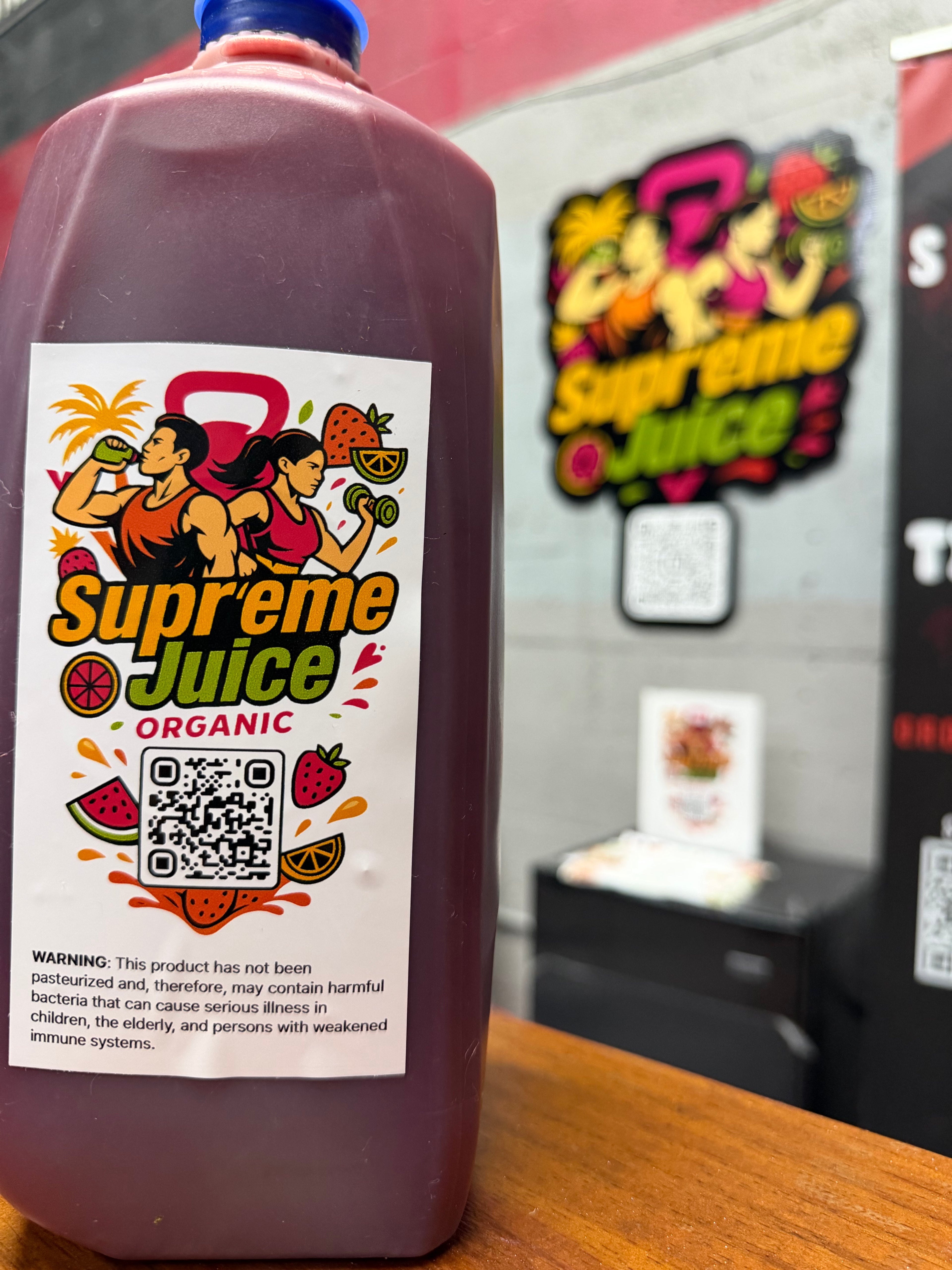 Signature Juices 1/2 Gallon Bottles